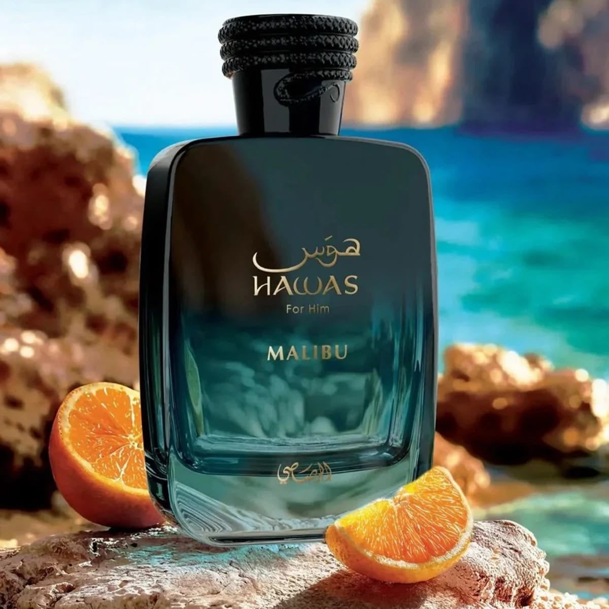 Perfume Hawas Malibu EDP Por Rasasi 3.4oz / 100ml