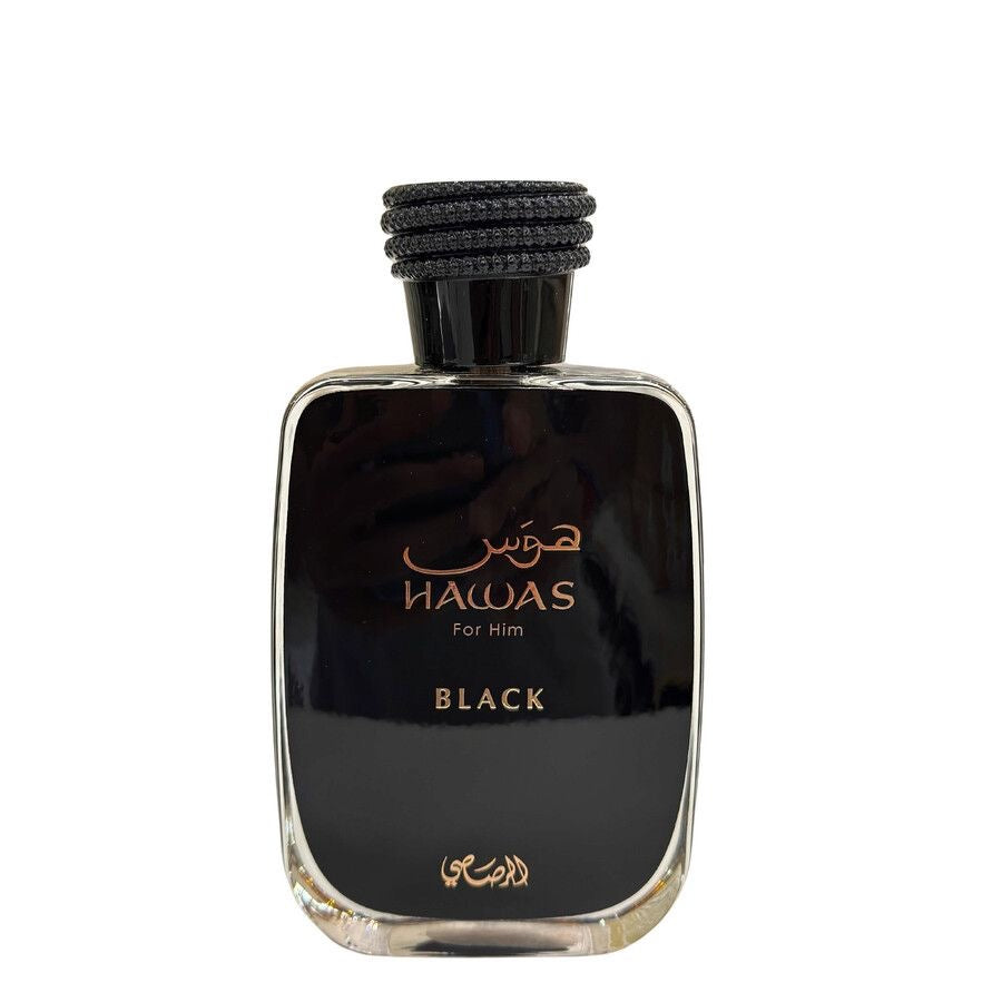 Perfume EDP Hawas Black da Rasasi 3.4oz / 100ml