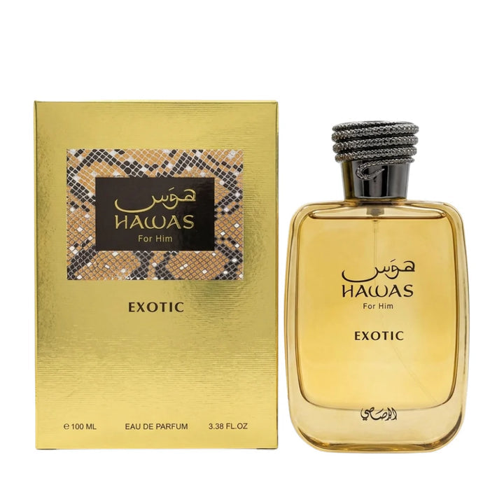 Perfume Hawas Exótico EDP by Rasasi 3.4oz / 100ml