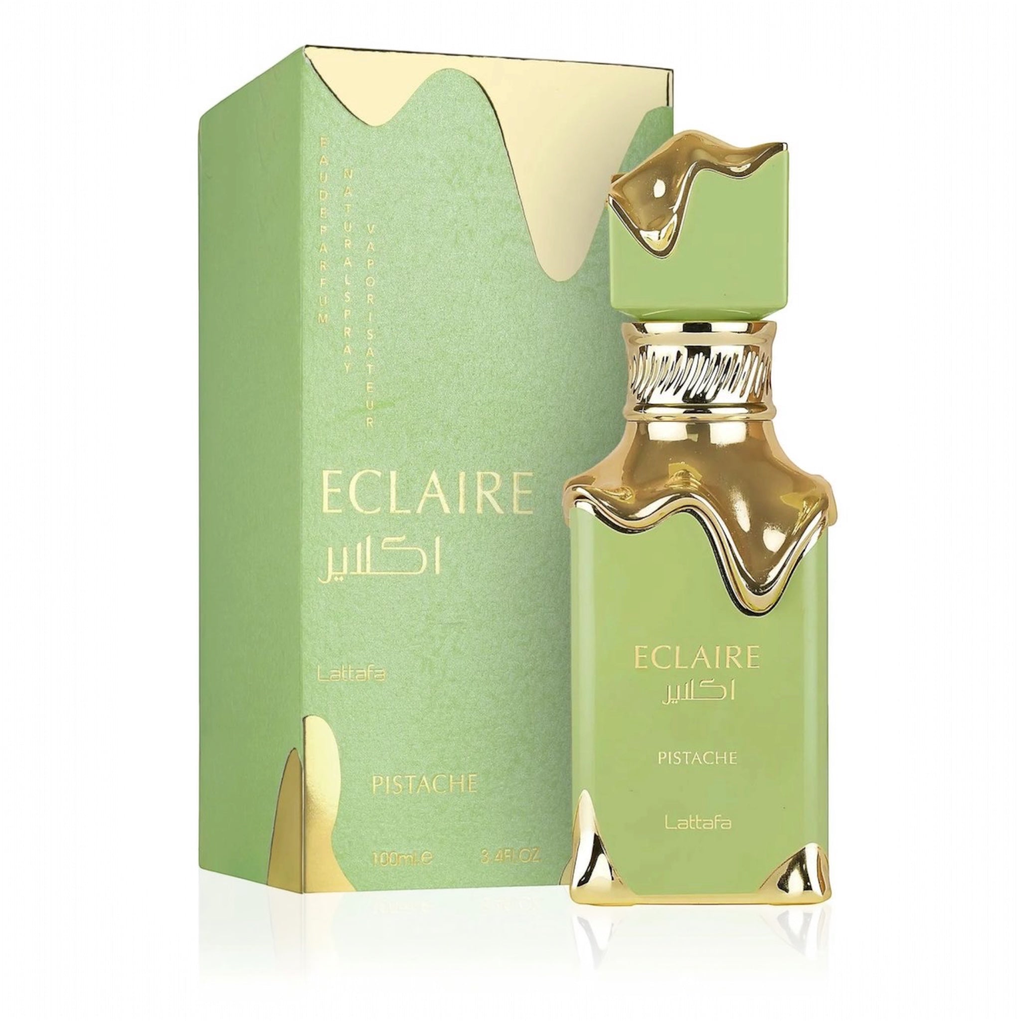 Perfume Eclaire Pistache EDP da Lattafa 3.4oz / 100ml